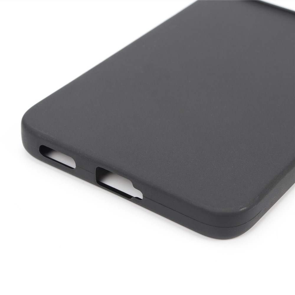 Matný gélový obal na Honor 400 Smart 5G/4G/Honor X7d - čierny
