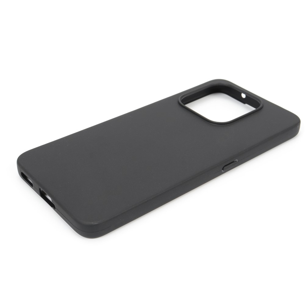 Matný gélový obal na Honor 400 Smart 5G/4G/Honor X7d - čierny