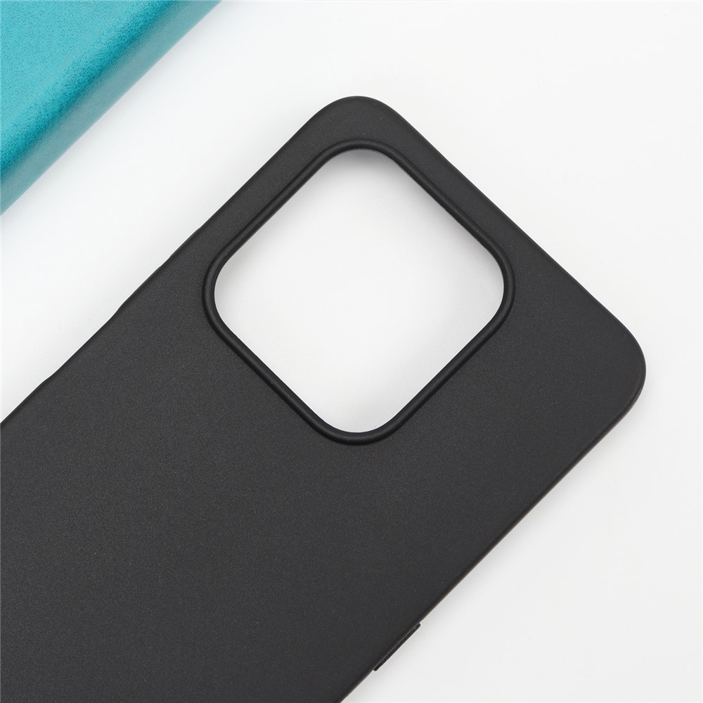 Matný gélový obal na Honor 400 Smart 5G/4G/Honor X7d - čierny