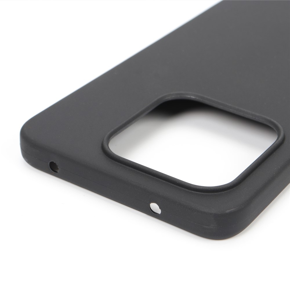 Matný gélový obal na Honor 400 Smart 5G/4G/Honor X7d - čierny