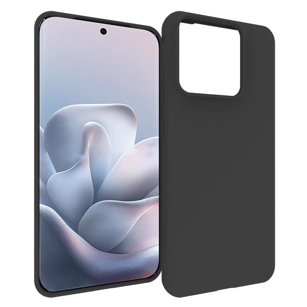 Matný gélový obal na mobil Motorola Edge 70 Fusion 5G - čierny