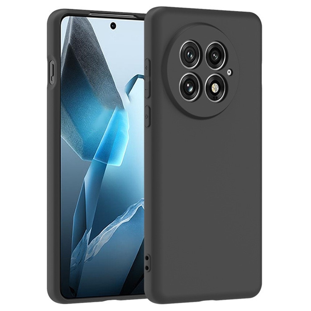 Matný gélový obal na mobil OnePlus 13 - čierny