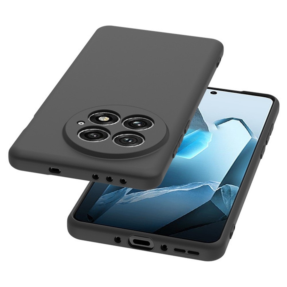 Matný gélový obal na mobil OnePlus 13 - čierny
