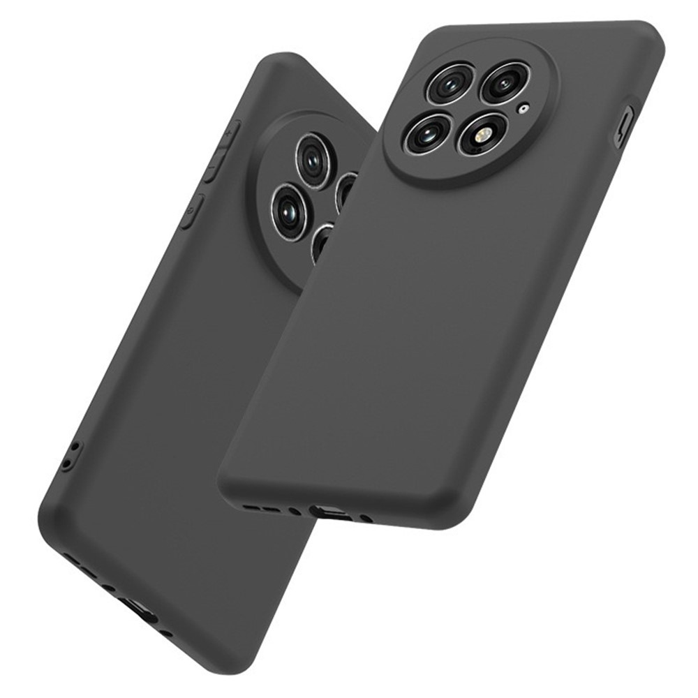 Matný gélový obal na mobil OnePlus 13 - čierny