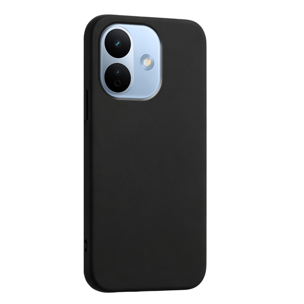 Matný gélový obal na mobil Xiaomi Redmi Note 17 Pro 5G - čierny