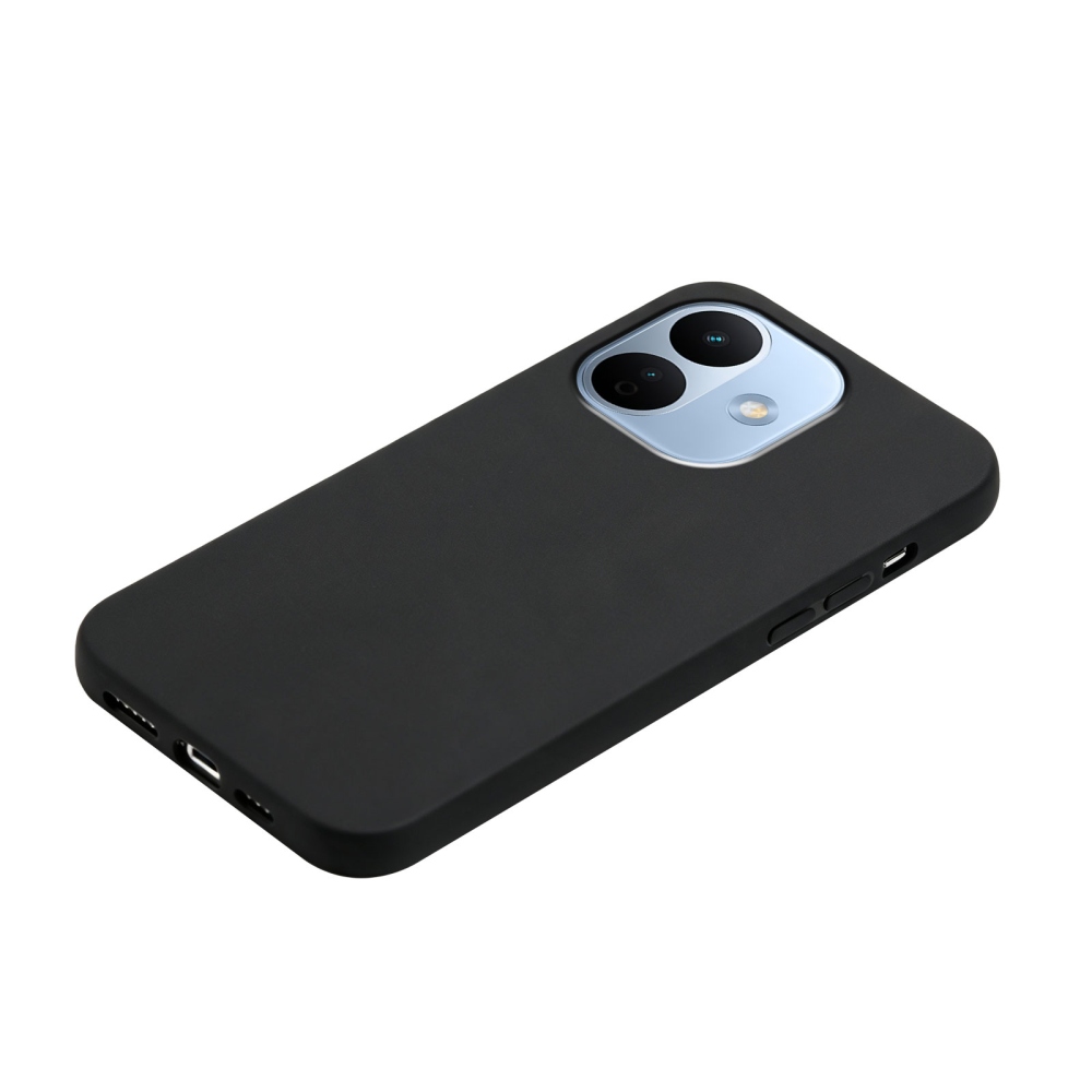 Matný gélový obal na mobil Xiaomi Redmi Note 17 Pro 5G - čierny