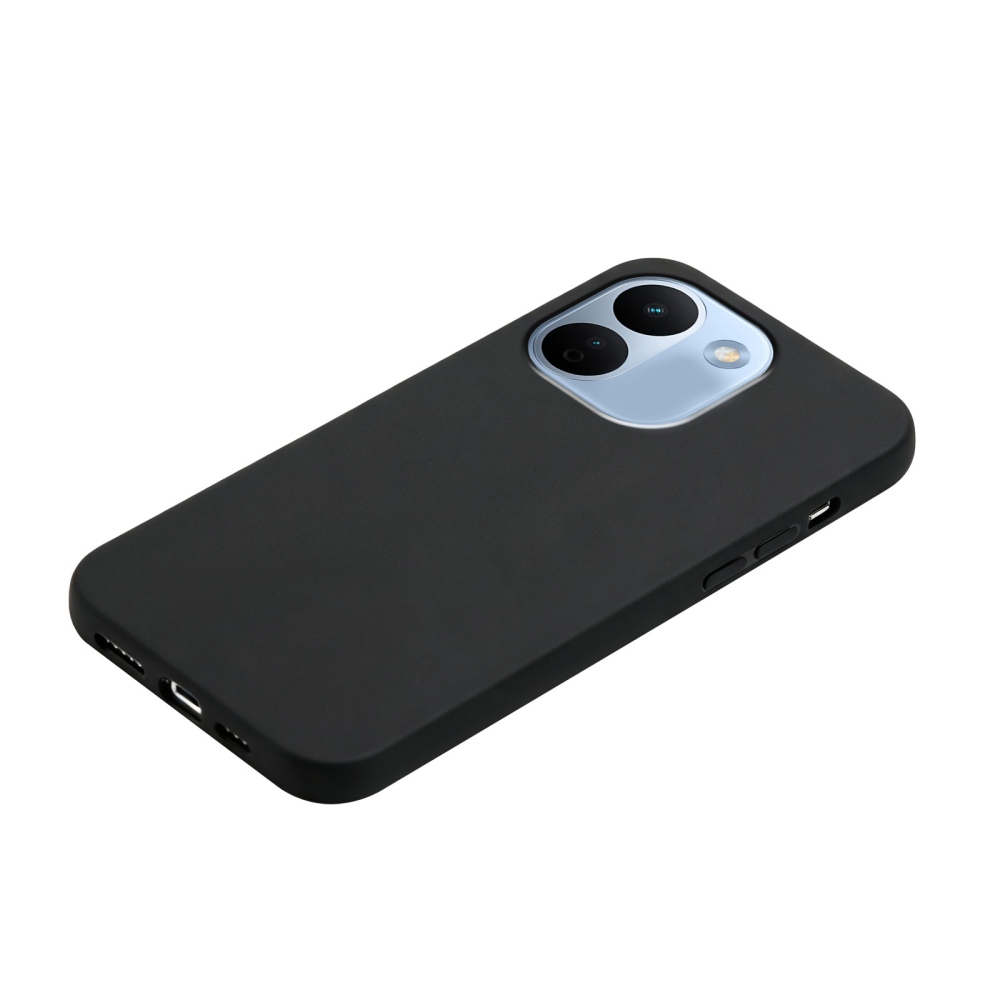 Matný gélový obal na mobil Xiaomi Redmi Note 17 Pro Max 5G - čierny