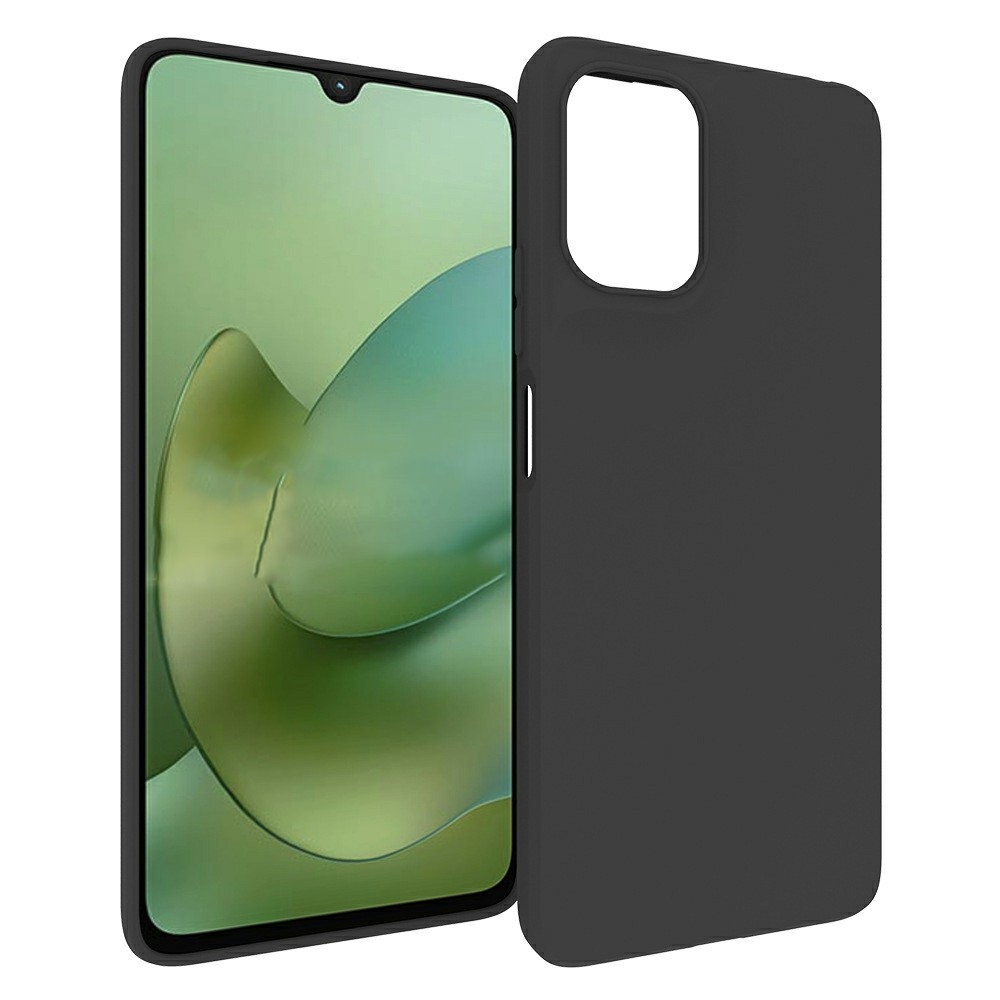 Matný gélový obal na Motorola Moto G06/G06 Power - čierny