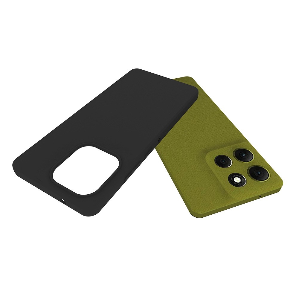 Matný gélový obal na Motorola Moto G86 5G - čierny
