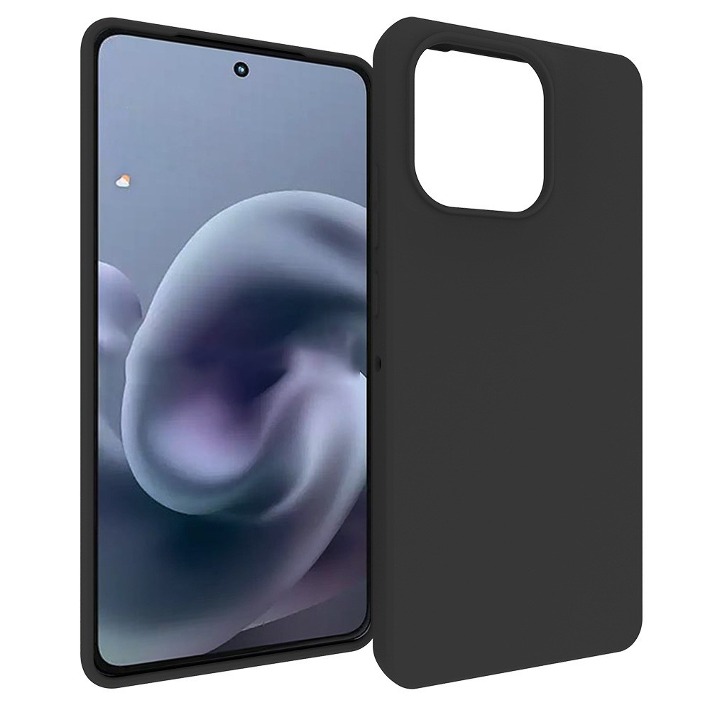 Matný gélový obal na Motorola Moto G86 Power 5G - čierny
