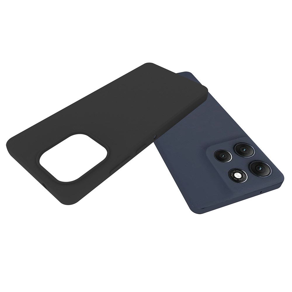 Matný gélový obal na Motorola Moto G86 Power 5G - čierny