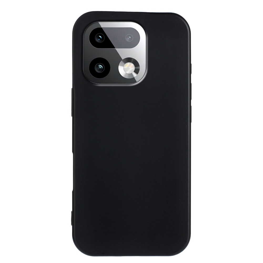 Matný gélový obal na Realme 16 Pro+ 5G - čierny
