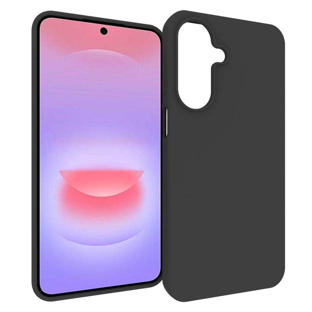 Matný gélový obal na Samsung Galaxy A27 - čierny