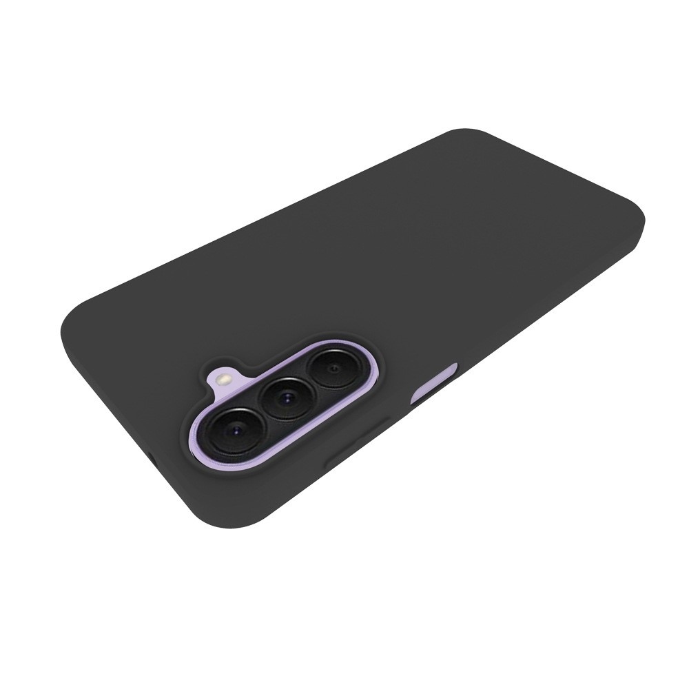 Matný gélový obal na Samsung Galaxy A27 - čierny