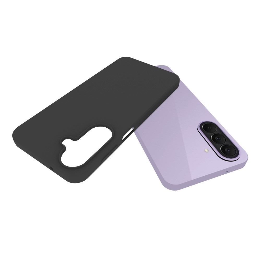 Matný gélový obal na Samsung Galaxy A27 - čierny