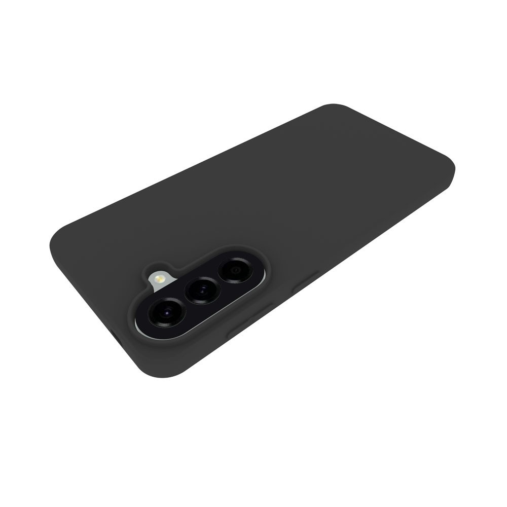 Matný gélový obal na Samsung Galaxy A57 5G - čierny