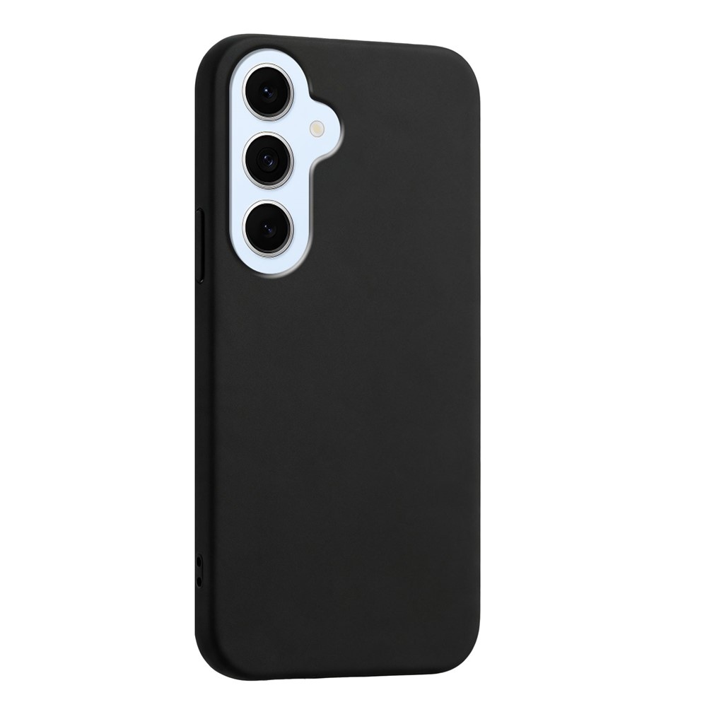 Matný gélový obal na Samsung Galaxy S26 FE - čierny