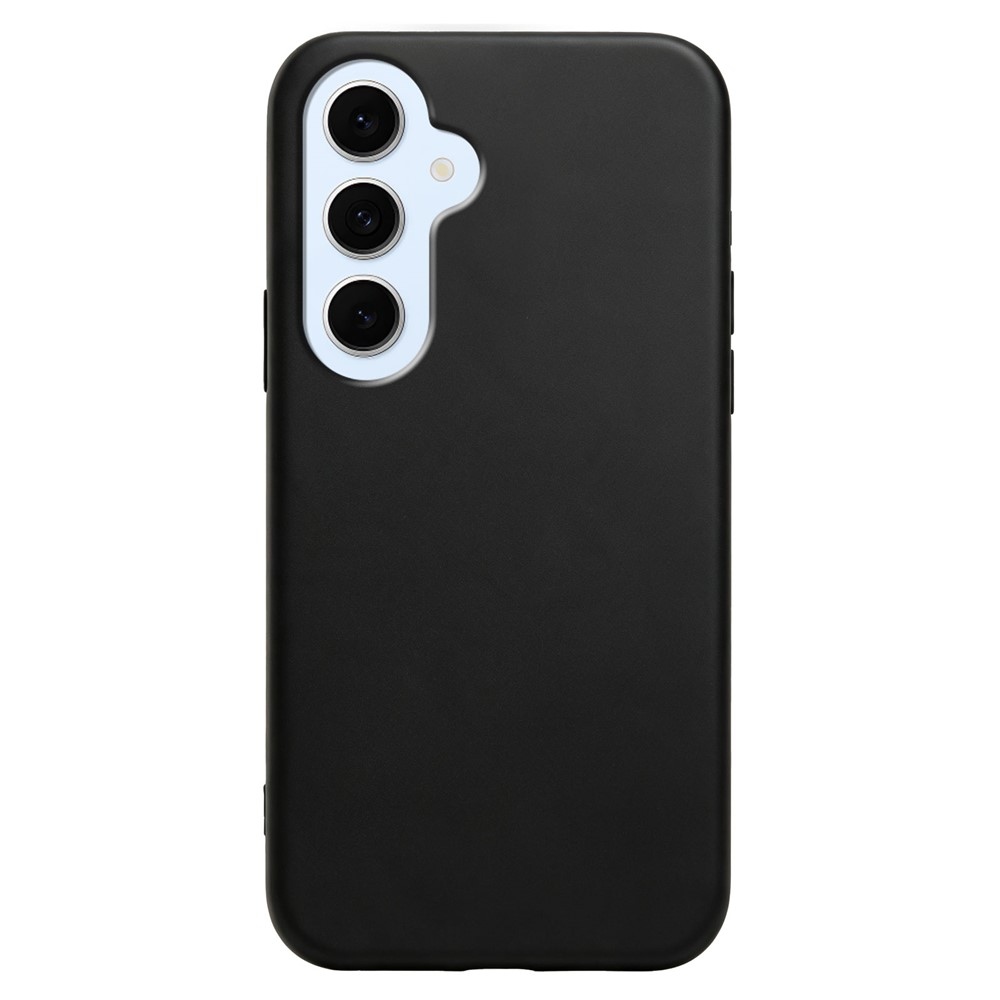 Matný gélový obal na Samsung Galaxy S26 FE - čierny