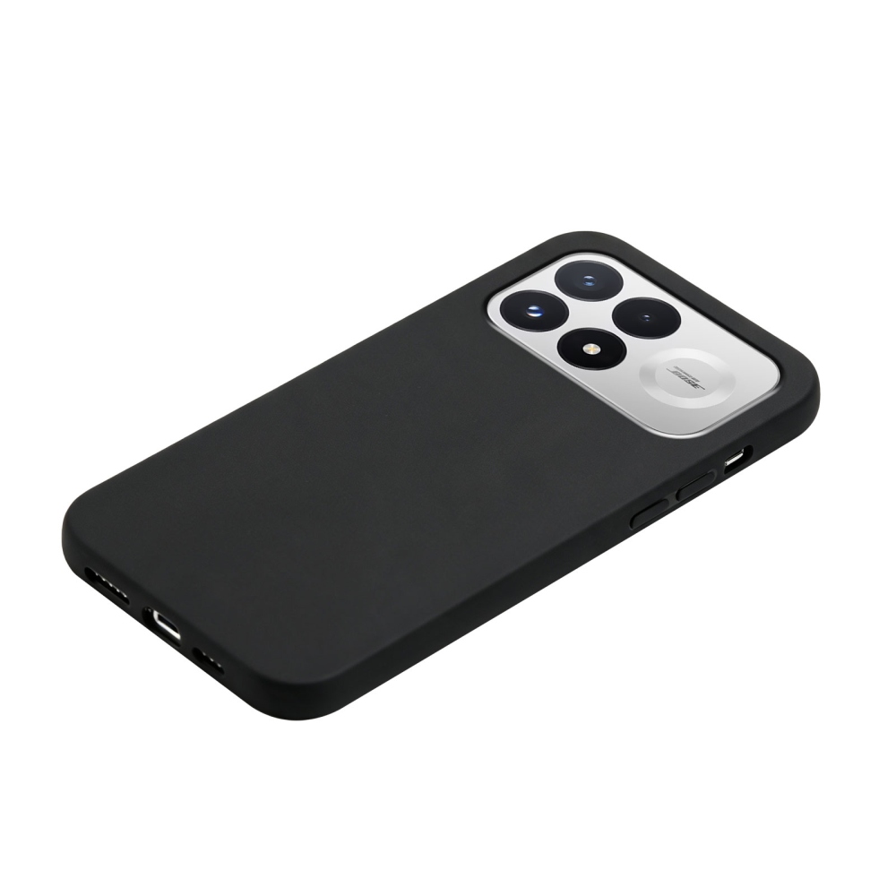 Matný gélový obal na Xiaomi Poco F9 Pro 5G - čierny