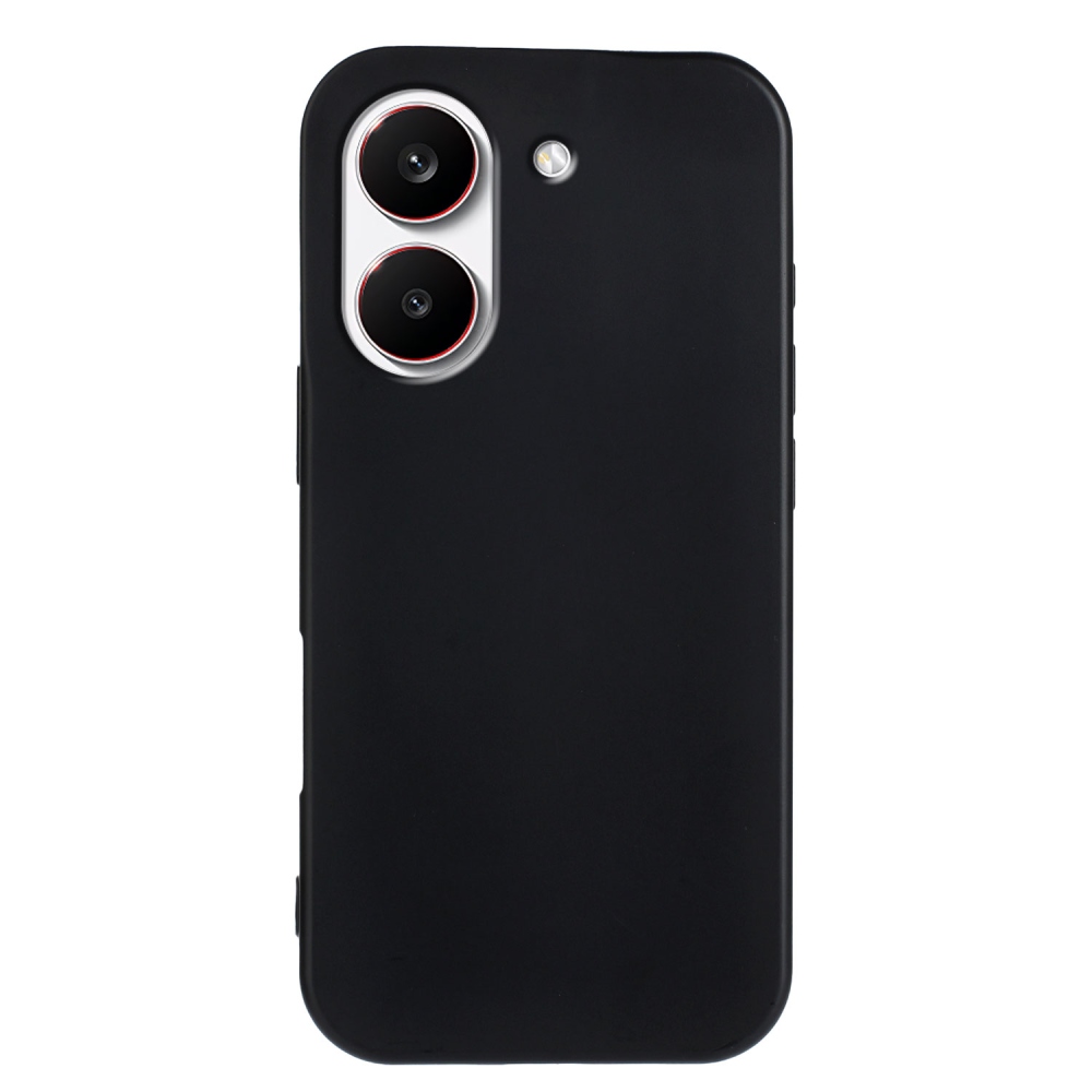 Matný gélový obal na Xiaomi Poco X8 Pro 5G - čierny