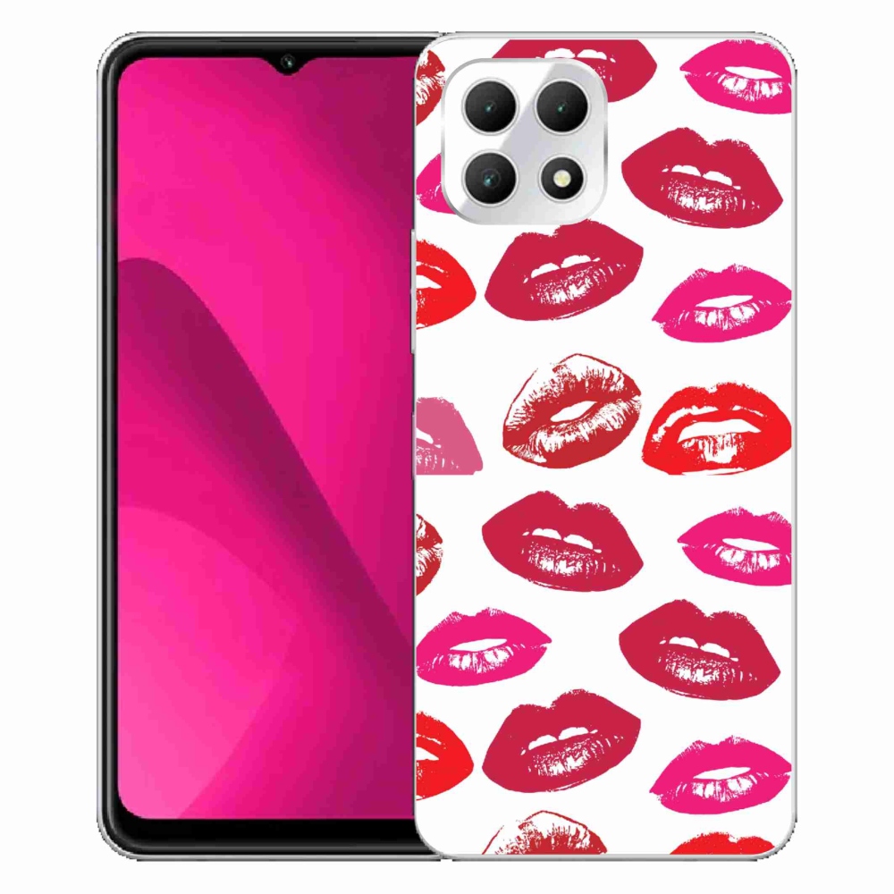 Gélový kryt mmCase na T-Mobile T Phone 2 - pery