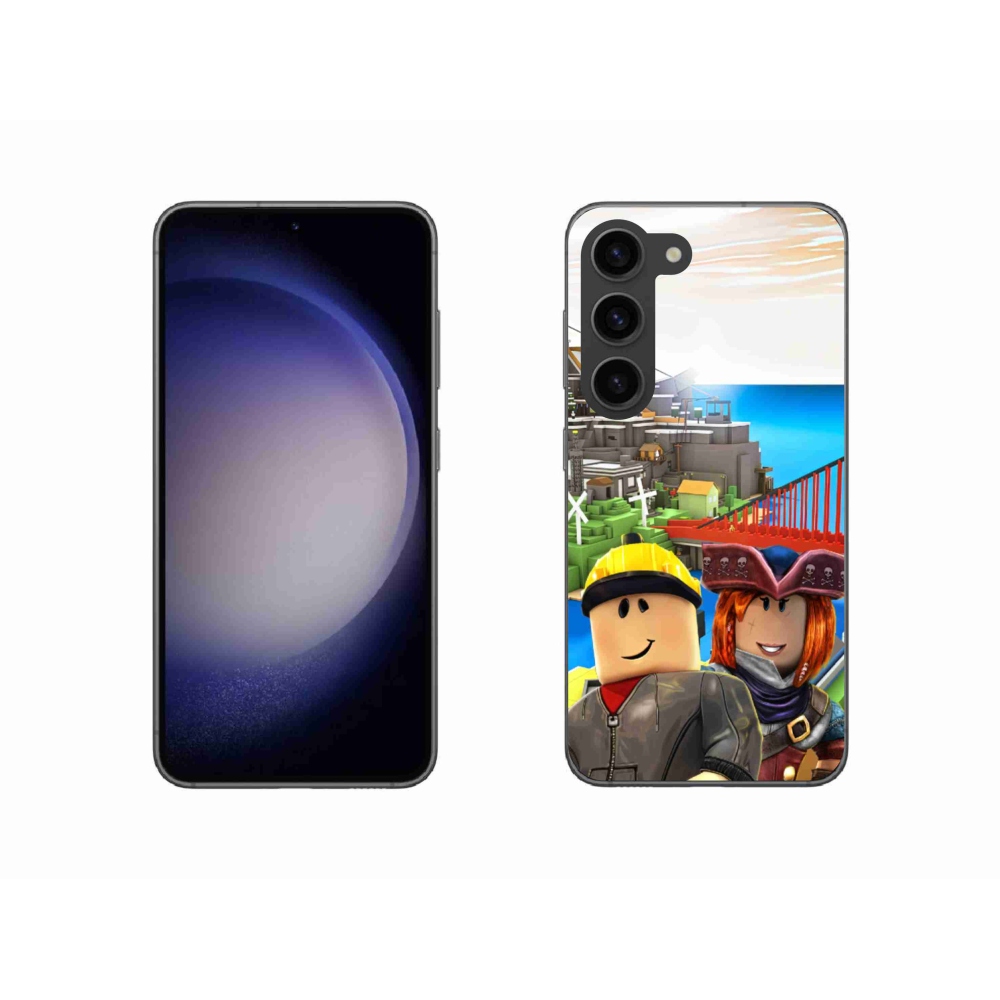 Gélový kryt mmCase na Samsung Galaxy S23 5G - roblox 1