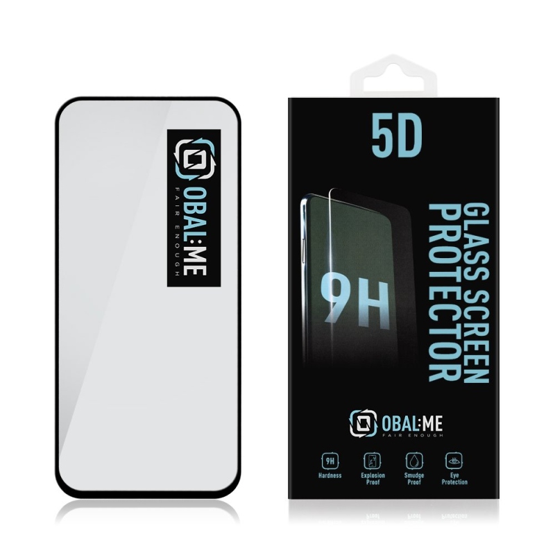 OBAL:ME 5D Tvrdené Sklo pre Google Pixel 8a Black