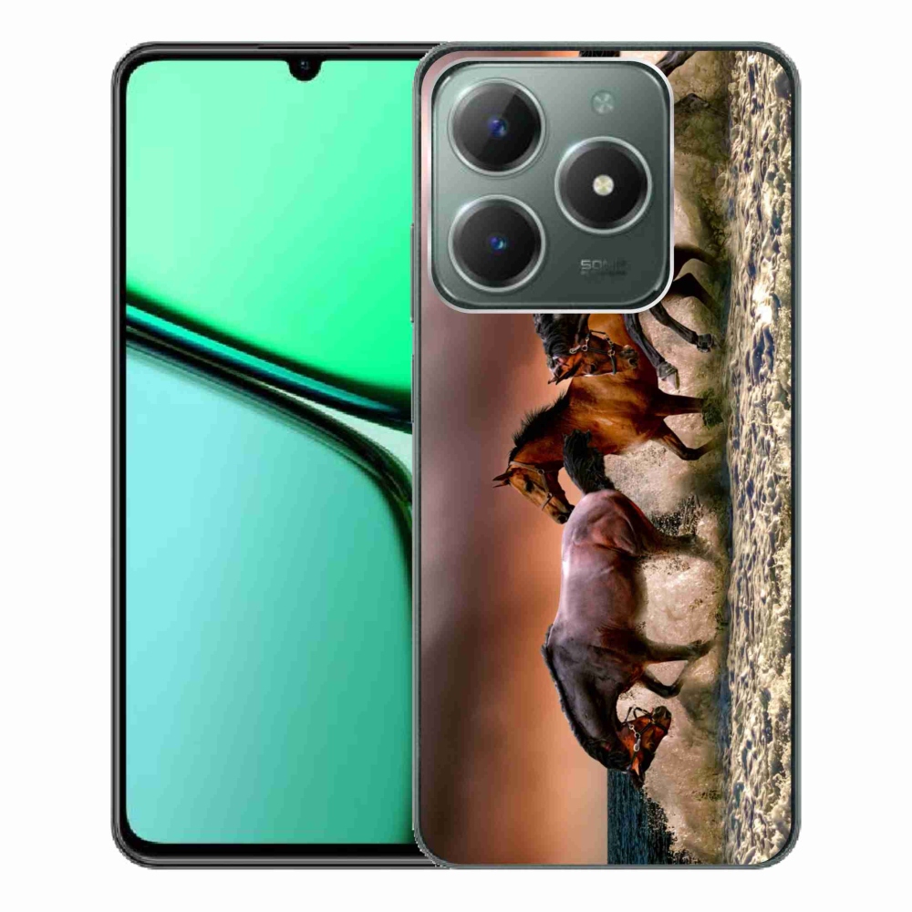 Gélový obal mmCase na Realme C61 - kone 1