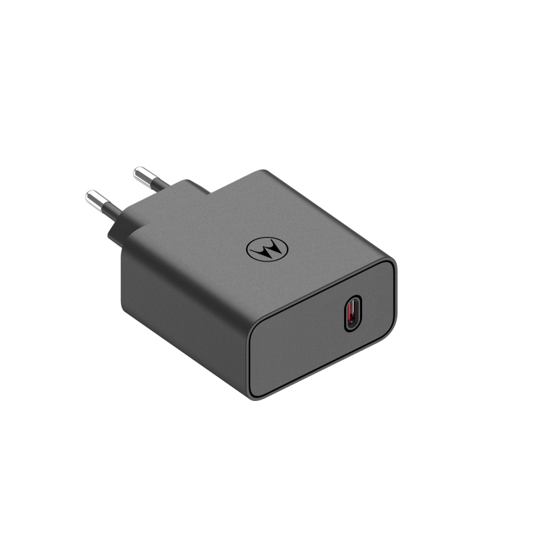 MC-1252 Motorola USB-C 125W Cestovná nabíjačka Black (Service Pack)