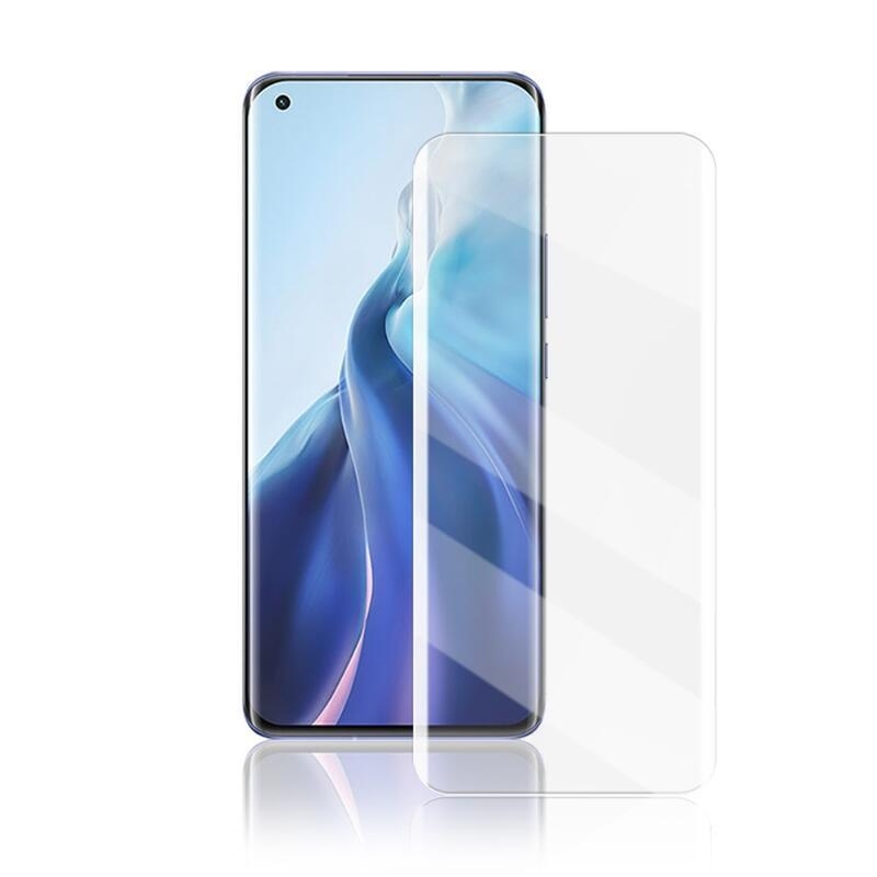 MCL 3D celoplošné tvrdené sklo (UV svetlo) pre mobil Xiaomi Mi 11