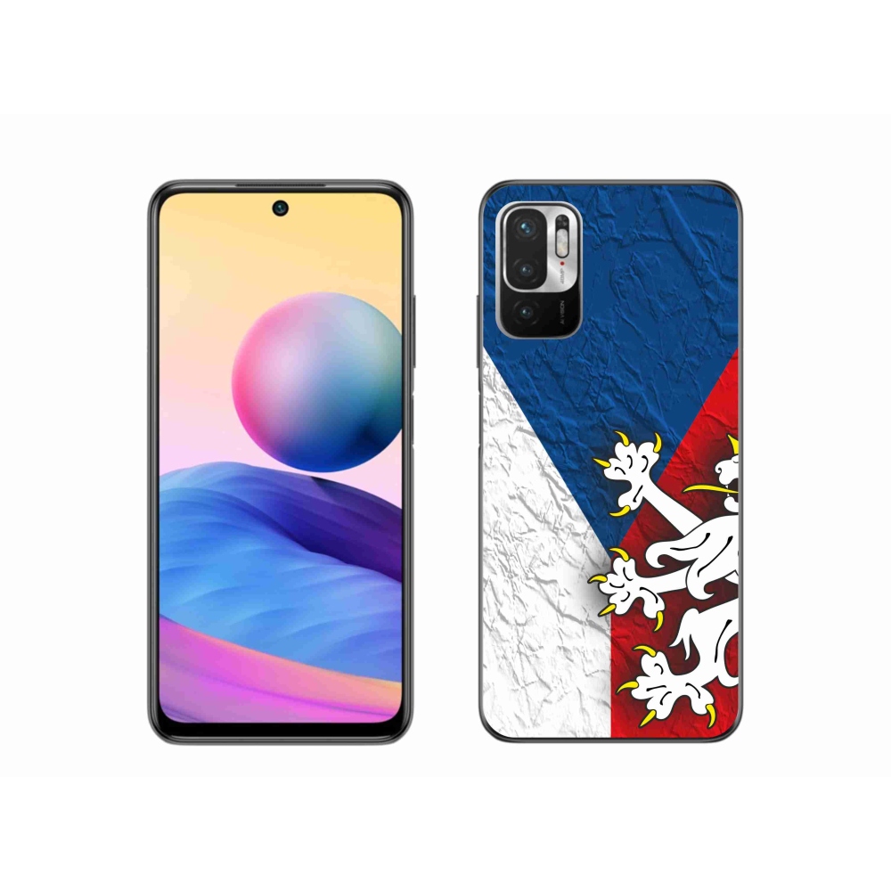 Gélový kryt mmCase na Xiaomi Redmi Note 10 5G - česká vlajka 1