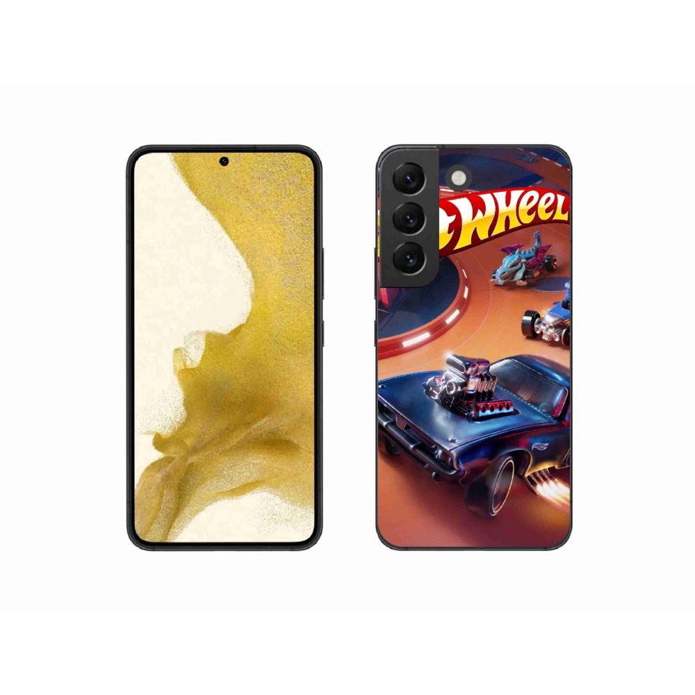 Gélový kryt mmCase na Samsung Galaxy S22 5G - hot wheels