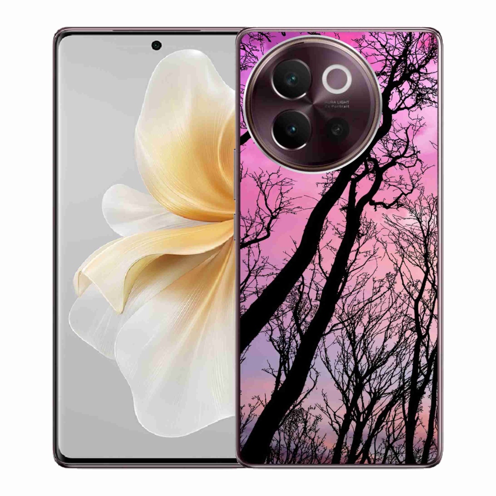 Gélový obal mmCase na Vivo V40 Lite 5G - opadané stromy