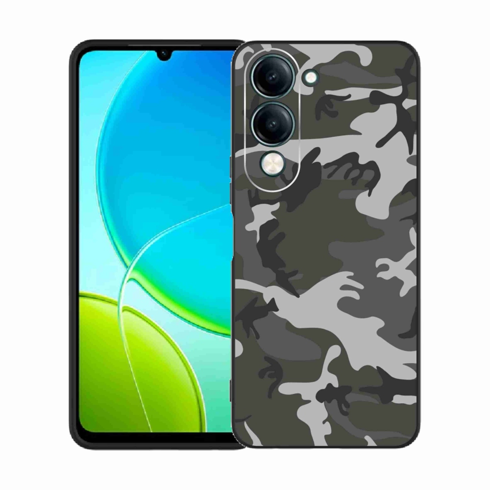 Gélový kryt mmCase na Vivo Y29s 5G - maskáčový vzor