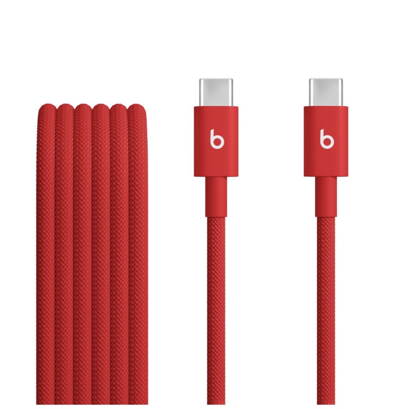MDGF4ZM/A Dátový kábel Apple Beats USB-C/USB-C 1,5 m červený