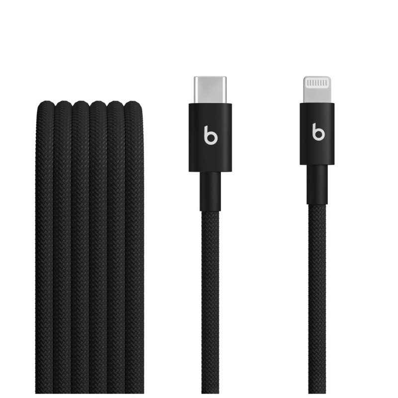 MDGK4ZM/A Dátový kábel Apple Beats USB-C/Lightning 1,5 m čierny