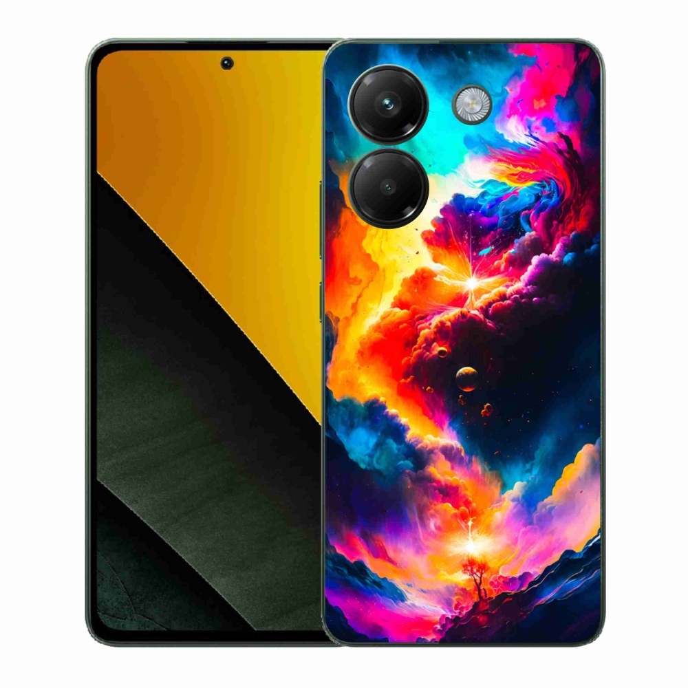 Gélový kryt mmCase na Xiaomi Poco M7 Pro 5G - abstraktný motív