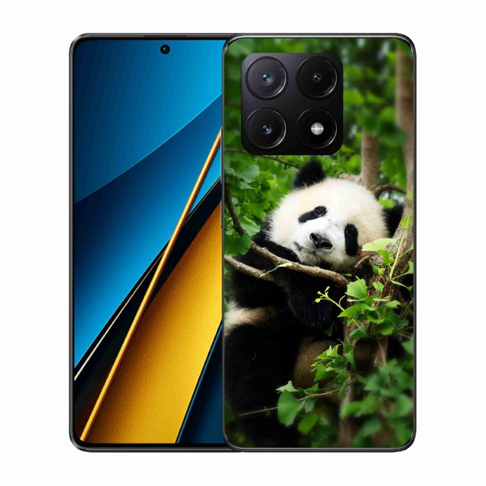 Gélový kryt mmCase na Xiaomi Poco X6 Pro 5G - panda