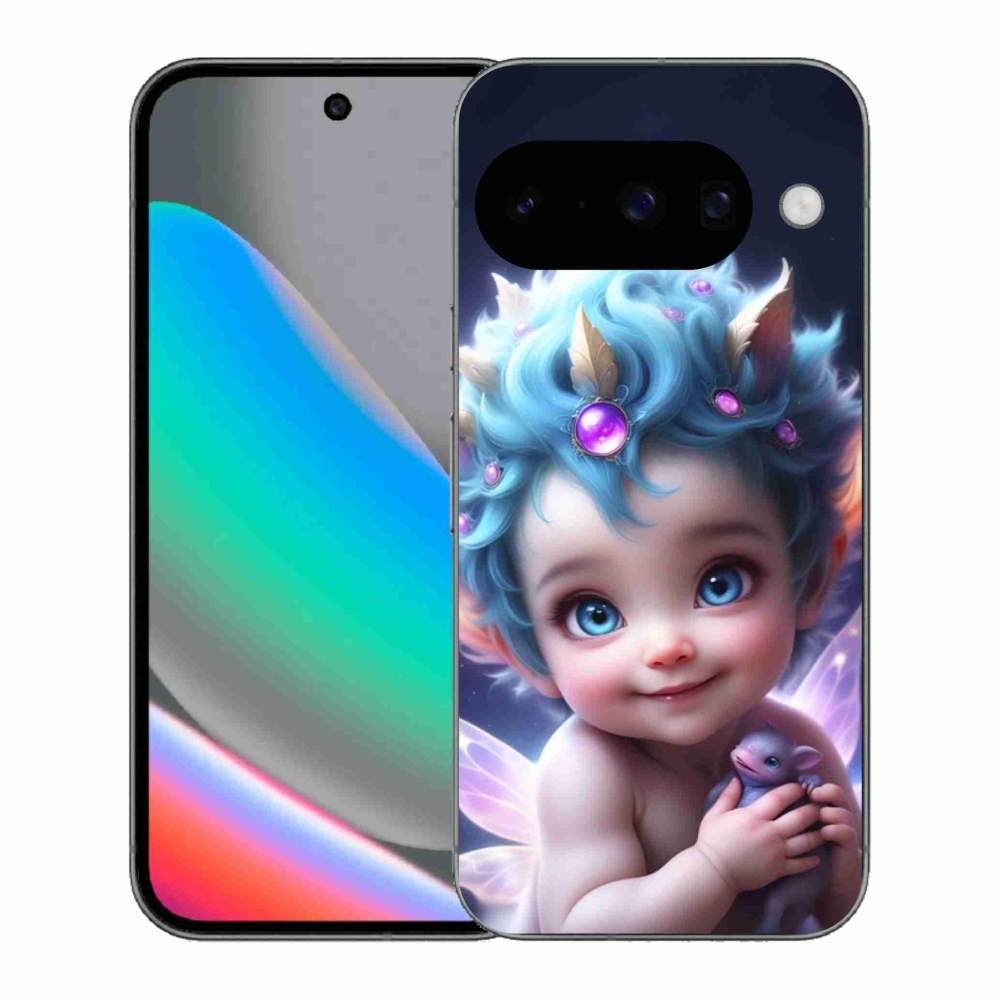 Gélový kryt mmCase na Google Pixel 10 - dieťa s motýlími krídlami
