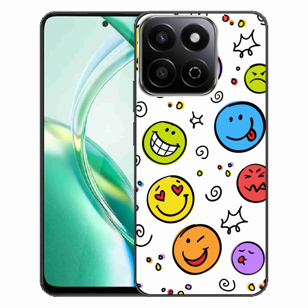 Gélový kryt mmCase na Honor 200 Smart 5G - smajlíci