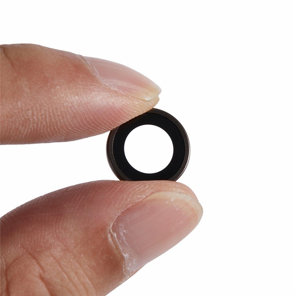 Metal sklo šošovky fotoaparátu na iPad Air 11 (2024)/(2025)/(2026)/iPad Air 13 (2024)/(2025)/(2026) - čierne