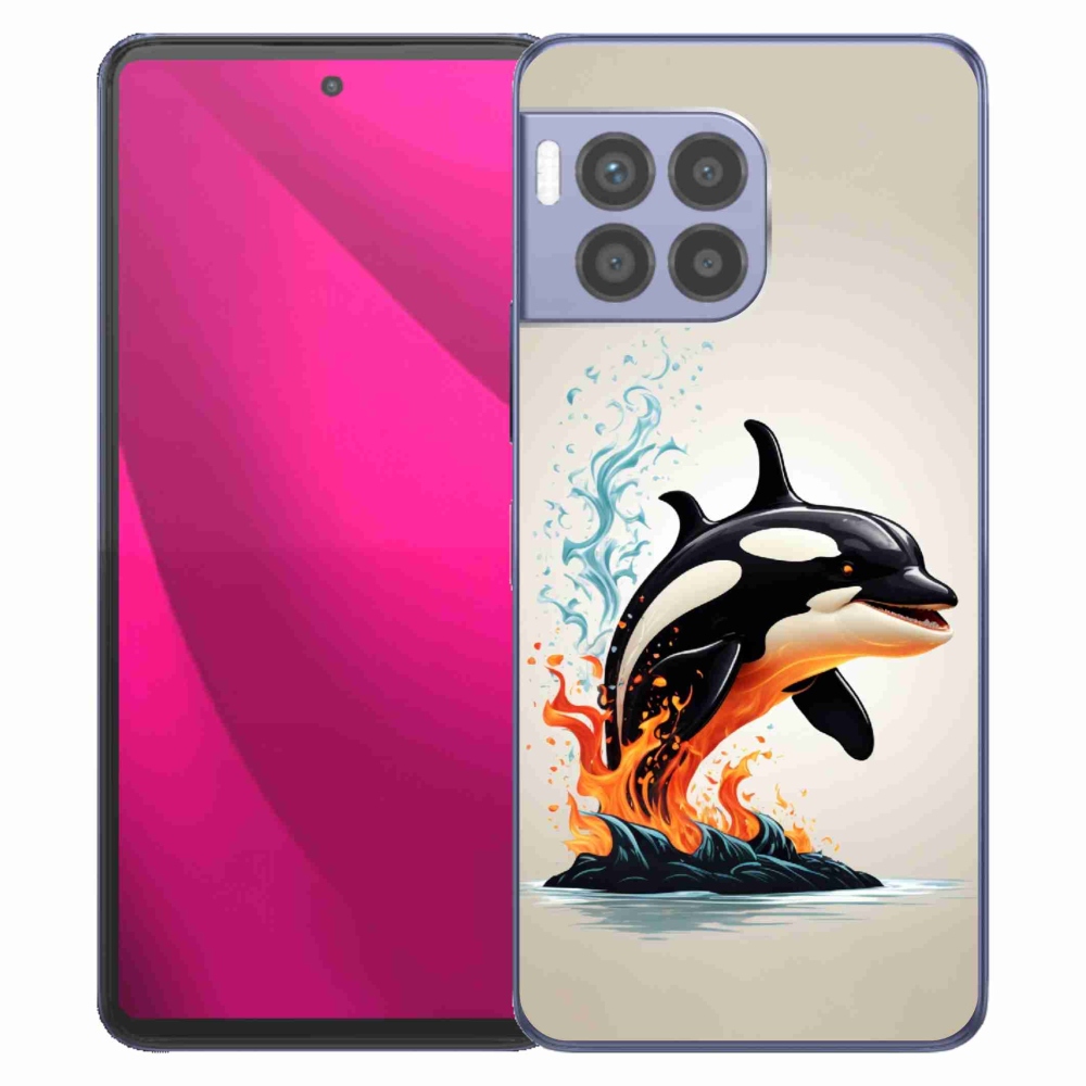 Gélový kryt mmCase na T-Mobile T Phone 2 Pro - kosatka