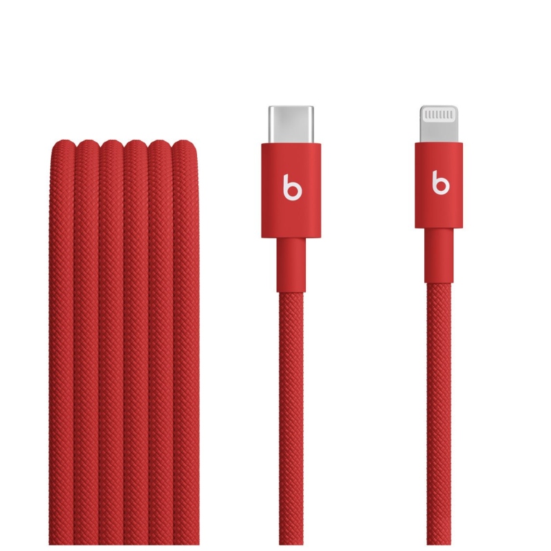 MFEH4ZM/A Dátový kábel Apple Beats USB-C/Lightning 1,5 m červený
