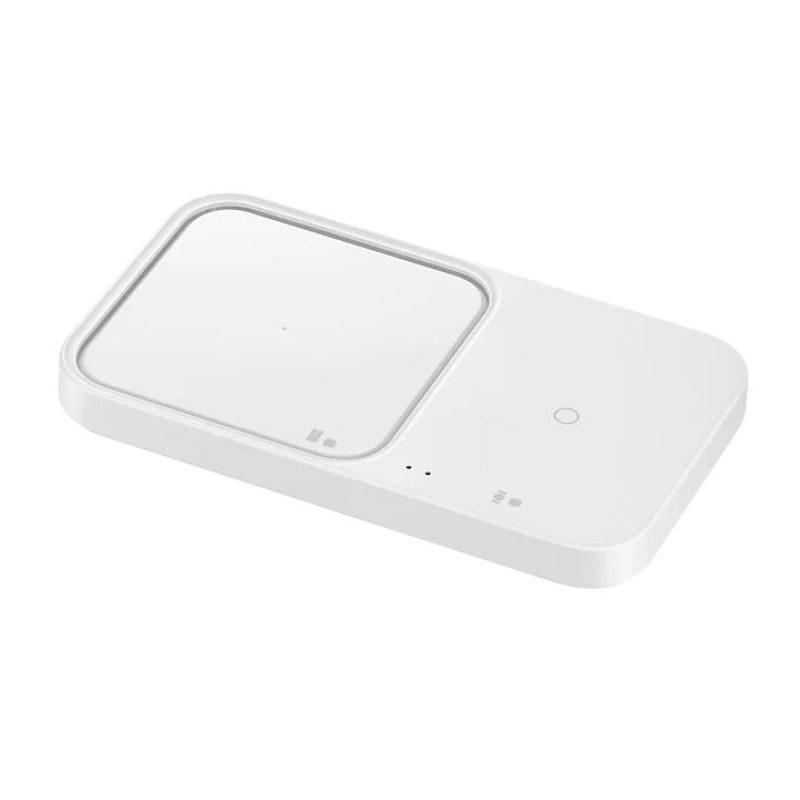 EP-P5400TWE Samsung DUO Podložka pre Bezdrôtové Nabíjanie White + Adaptér