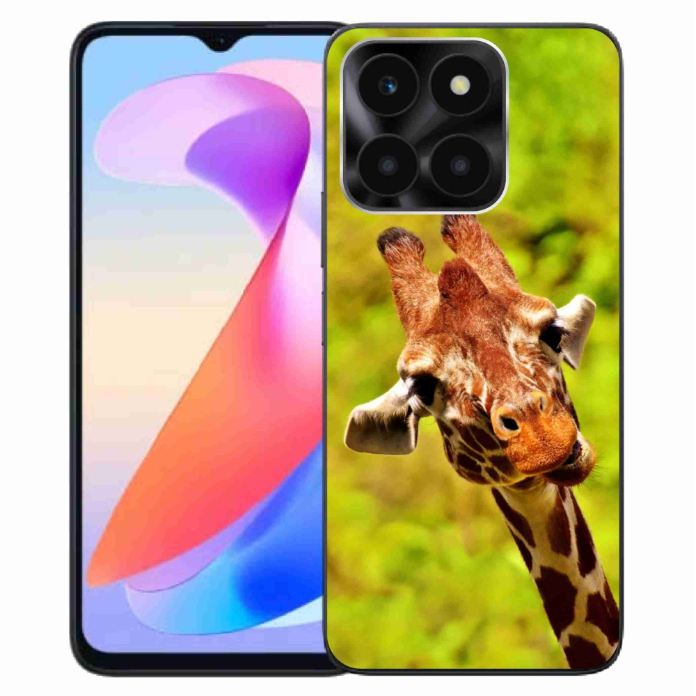 Gélový kryt mmCase na Honor X6a - žirafa