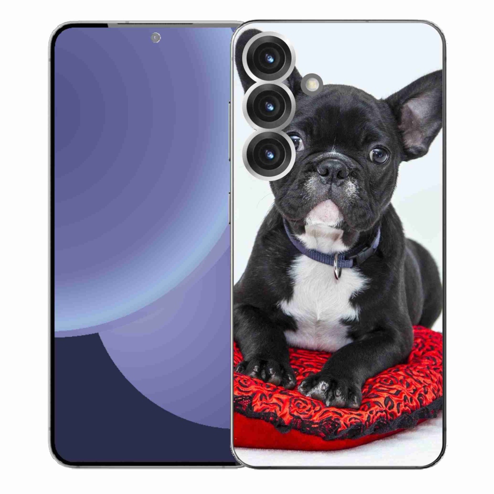 Gélový kryt mmCase na Samsung Galaxy S25+ - buldog