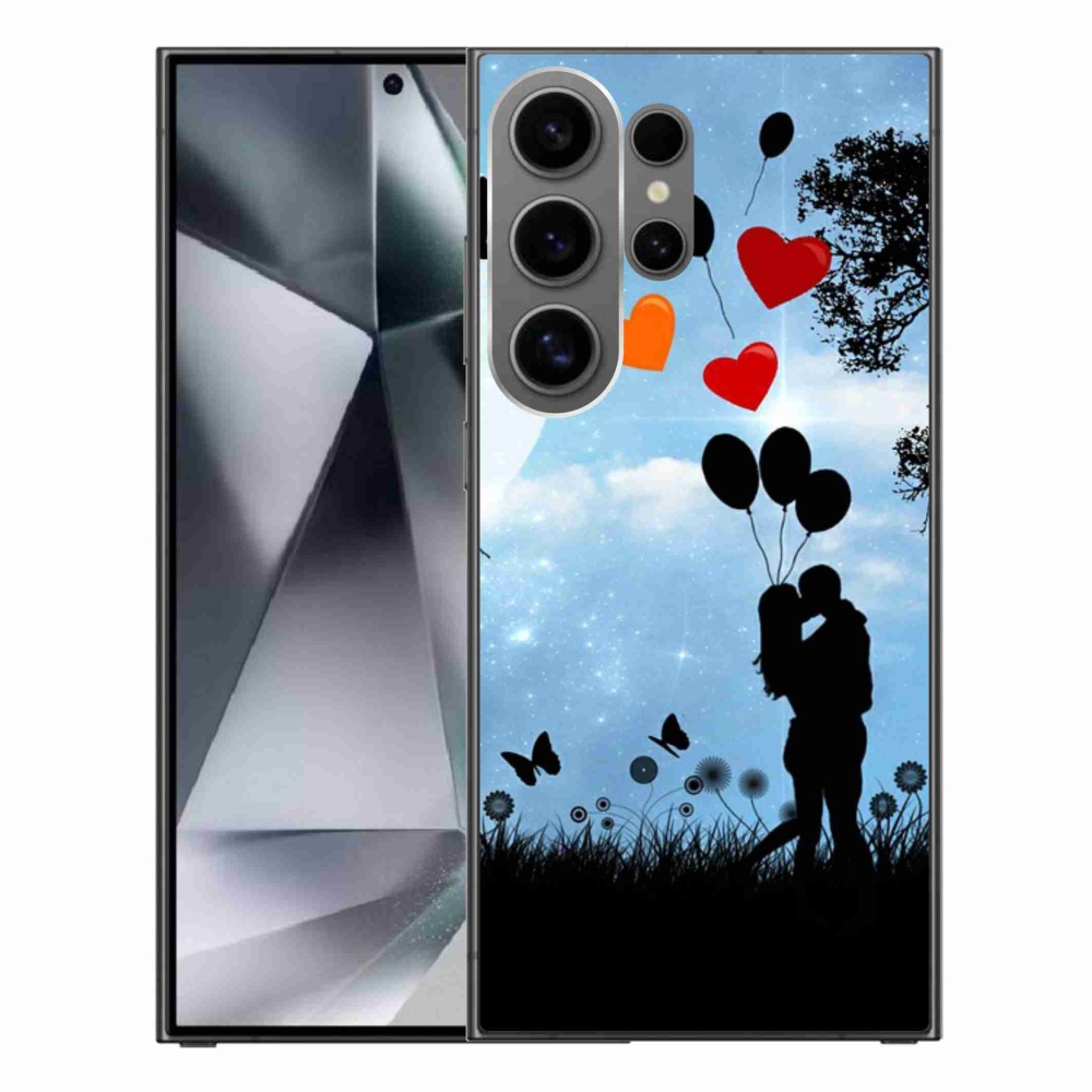 Gélový obal mmCase na Samsung Galaxy S24 Ultra - zamilovaný pár
