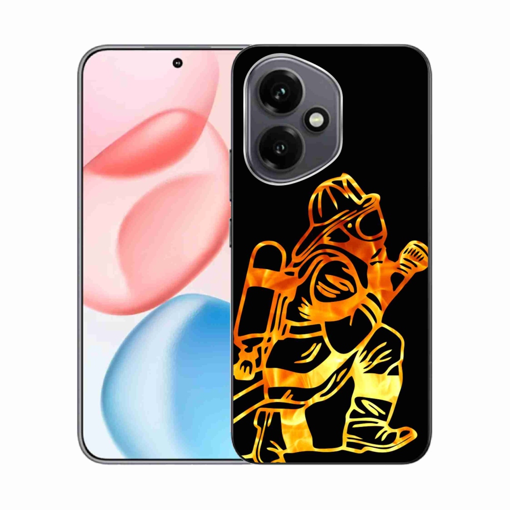 Gélový kryt mmCase na Honor 400 - hasič 1