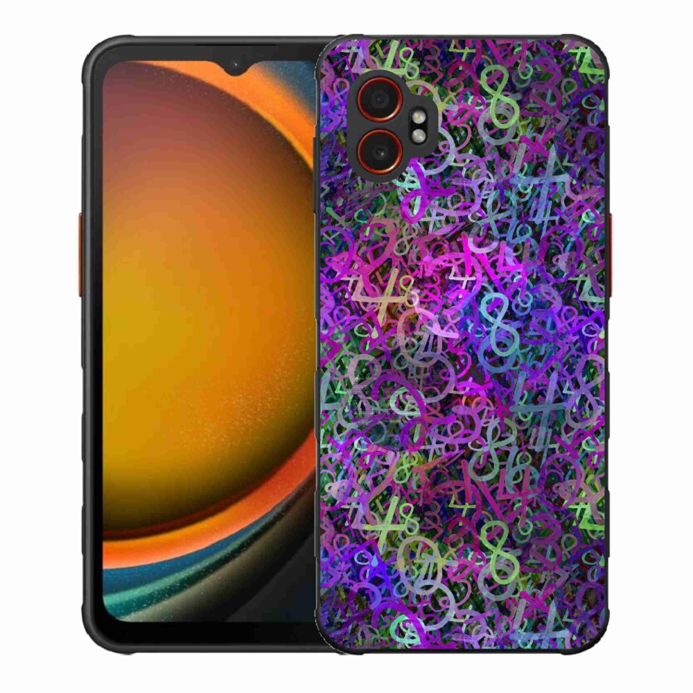 Gélový kryt mmCase na Samsung Galaxy Xcover 7 Pro - abstraktný motív 25