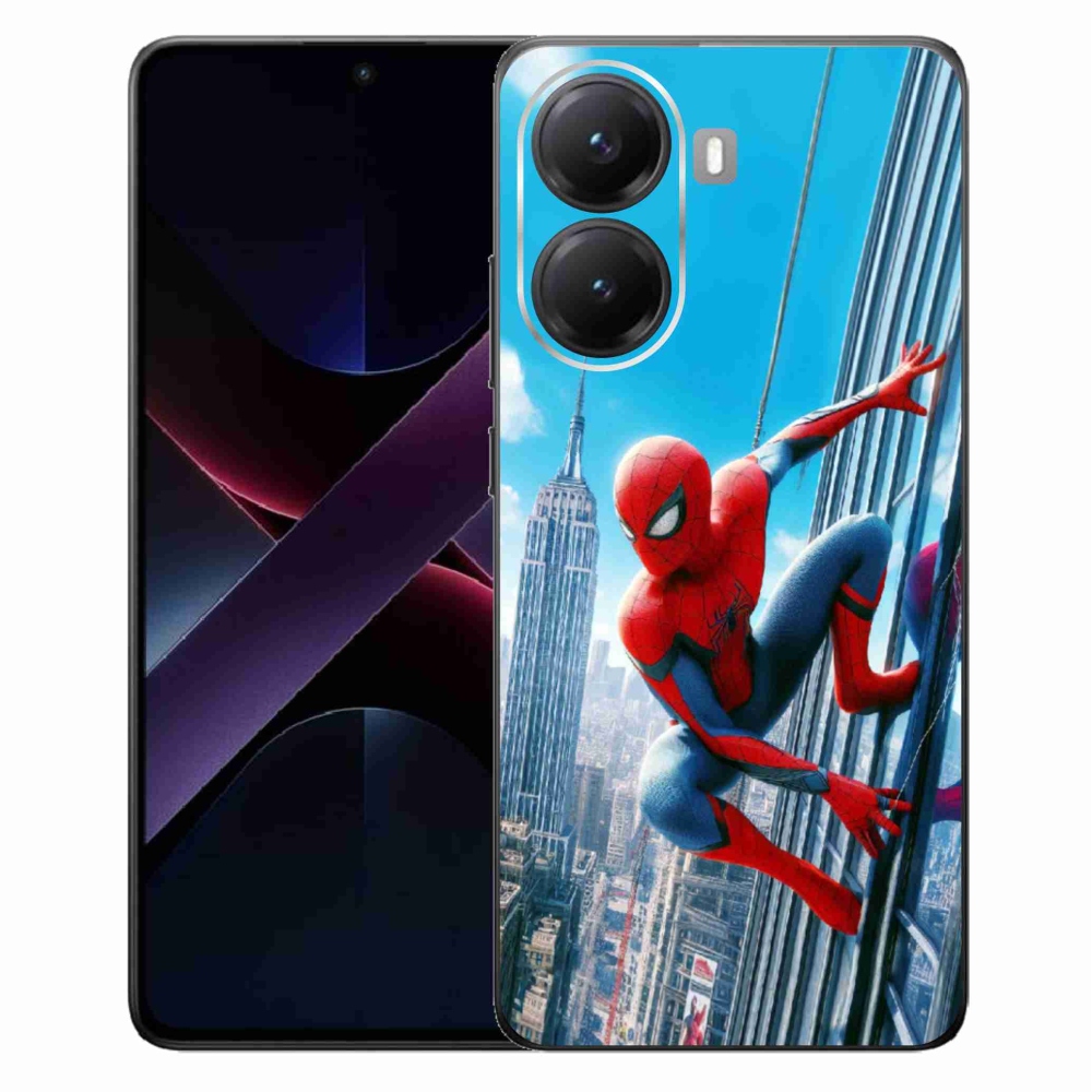 Gélový kryt mmCase na Xiaomi Poco X7 Pro 5G - spiderman